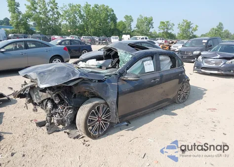 2020 Kia Forte Gt из США, поврежденный, VIN 3KPF44AC0LE156730